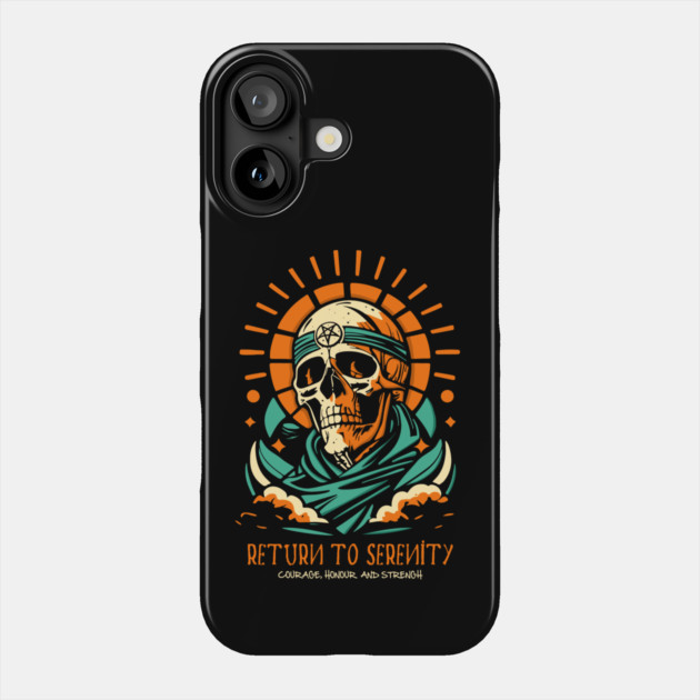 RETURN TO SERENITY Phone Case by artslaves
