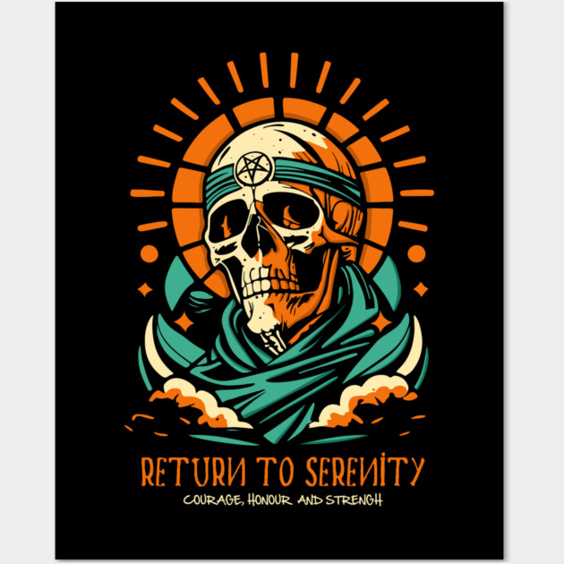 RETURN TO SERENITY Wall Art by artslaves