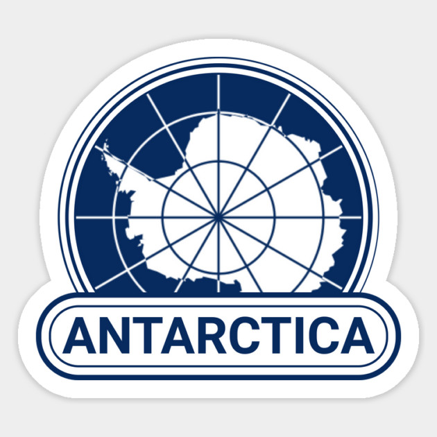 Antarctica Country Badge - Antarctica Flag Magnet by Yesteeyear