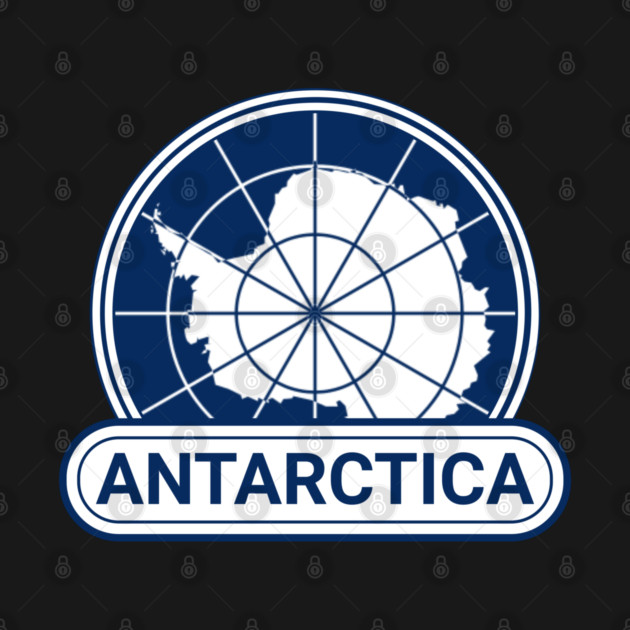 Antarctica Country Badge - Antarctica Flag by Yesteeyear