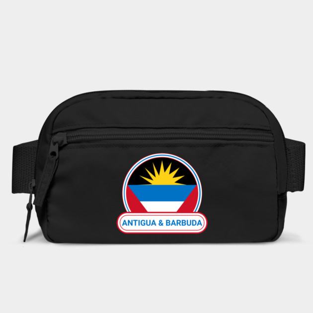 Antigua and Barbuda Country Badge - Antigua and Barbuda Flag by Yesteeyear