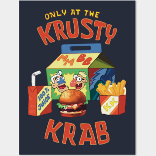 Krusty Krab Kiddie Meal Posters and Art