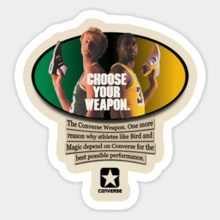 Bird and Magic Converse Magnet