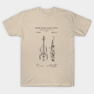 US Patent - Violin T-Shirt