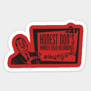 Honest Don's Records Sticker