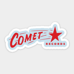 Comet Records Sticker