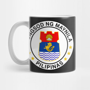 Manila, Philippines Flag Decal Mug