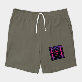 “Dimensional Surge” - V.2 Purple - (Geometric Art) (Dimensions) - Doc Labs Shorts