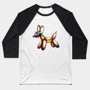 Cool Balloon Dog Dude Baseball T-Shirt