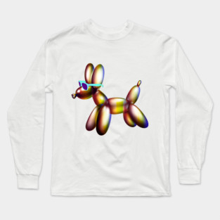 Cool Dog Balloon Dude Long Sleeve T-Shirt
