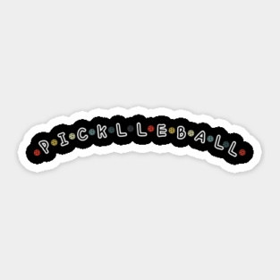 pickleball Sticker
