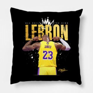 Lebron James Go Crazy Celebration Pillow
