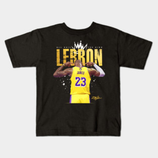 Lebron James Go Crazy Celebration Kids T-Shirt