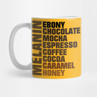 Melanin Shades of Brown Mug