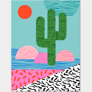 Cactus Posters and Art
