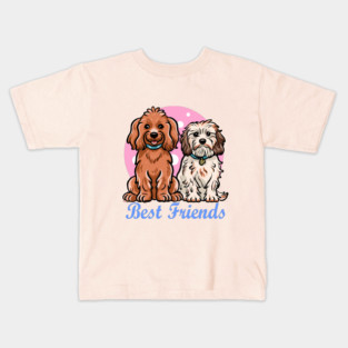 Dogs best friends Kids T-Shirt