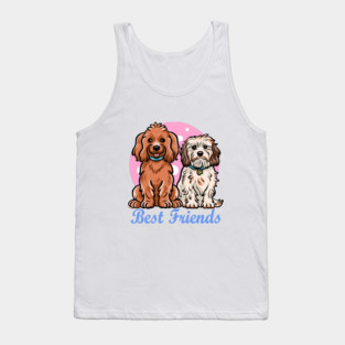 Dogs best friends Tank Top