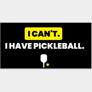 pickleball Posters and Art