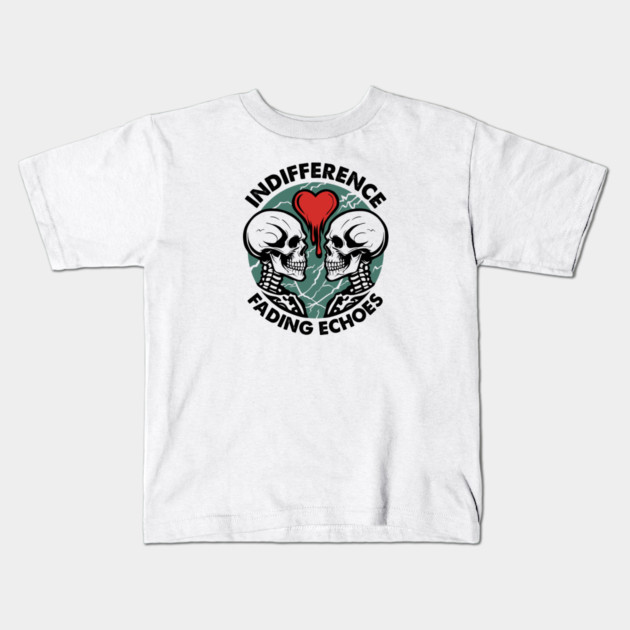 INDIFFERENCE Kids T-Shirt by artslaves