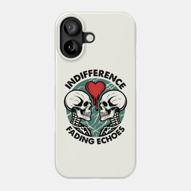 INDIFFERENCE Phone Case by artslaves