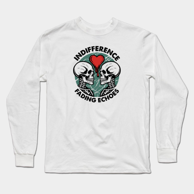INDIFFERENCE Long Sleeve T-Shirt by artslaves
