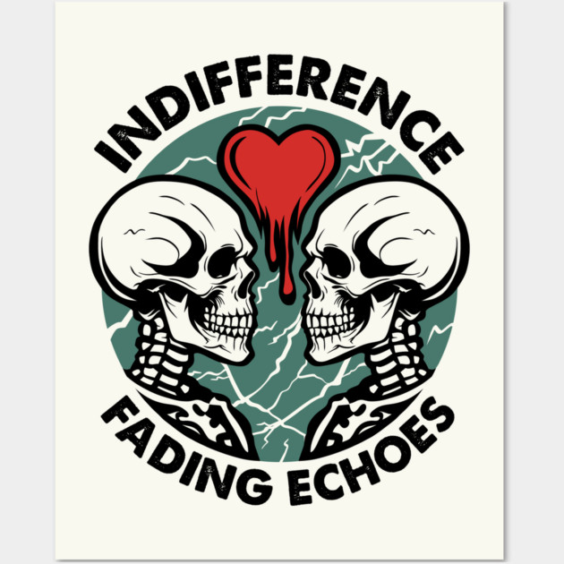 INDIFFERENCE Wall Art by artslaves