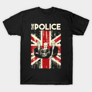 Vintage Distressed The Police T-Shirt