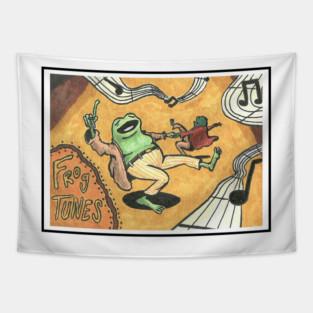 Frog and Toad Tapestry
