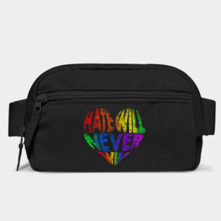 Hate will never win Bag
