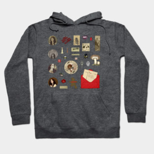 Shirley Jackson Academia - Aesthetic Sheet Hoodie
