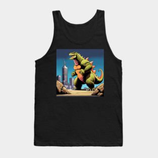 Himbo Godzilla, King of Beef Tank Top
