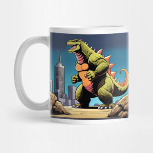 Himbo Godzilla, King of Beef Mug