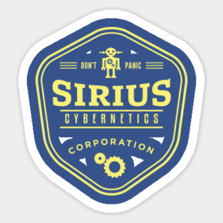 Sirius Cybernetics Sticker