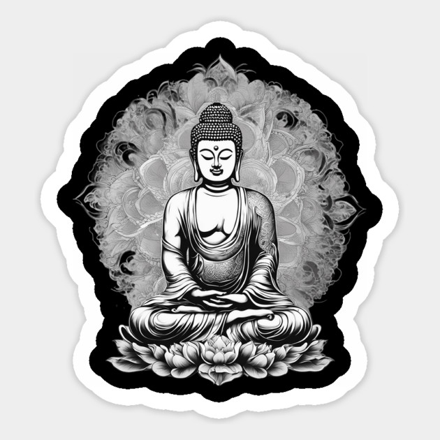 Nirvana Buddhism Magnet by animegirlnft
