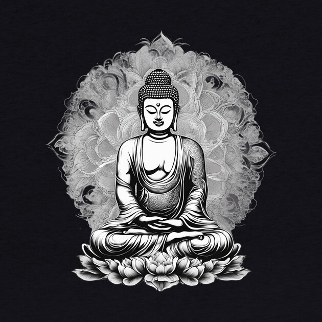 Nirvana Buddhism by animegirlnft