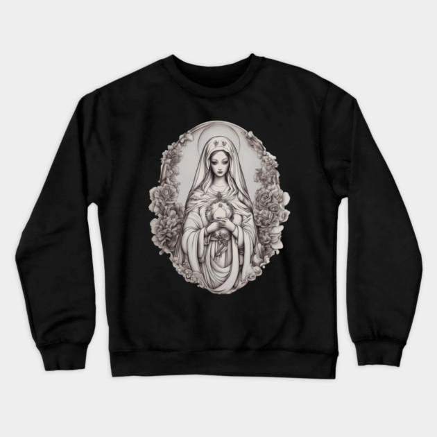 I am the handmaid of the Lord Crewneck Sweatshirt by animegirlnft