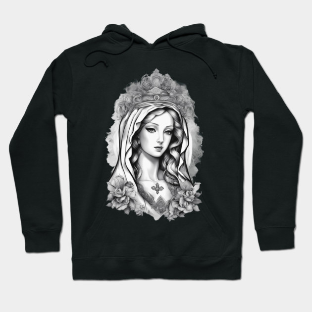 Holy Mother of God Hoodie by animegirlnft