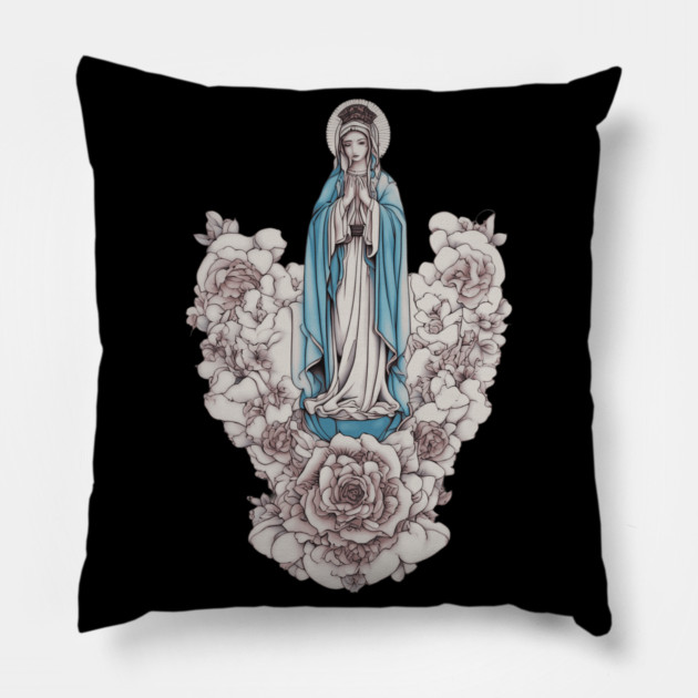 Mother of Jesus Pillow by animegirlnft