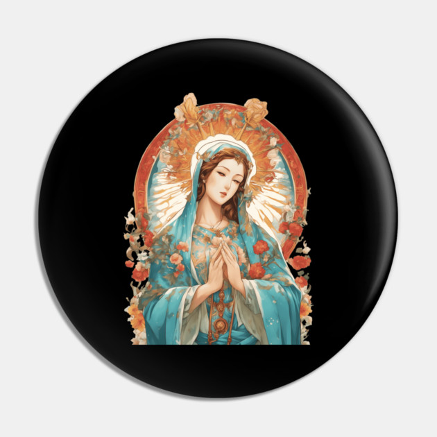 Ave Maria Pin by animegirlnft