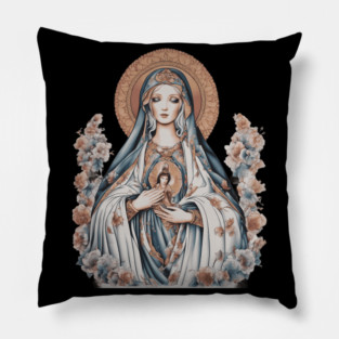 Madre De Dios Pillow