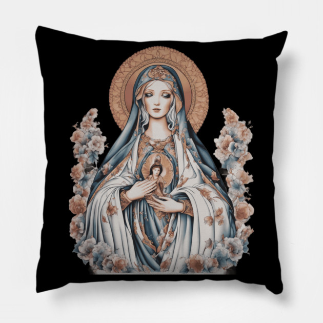 Madre De Dios Pillow by animegirlnft