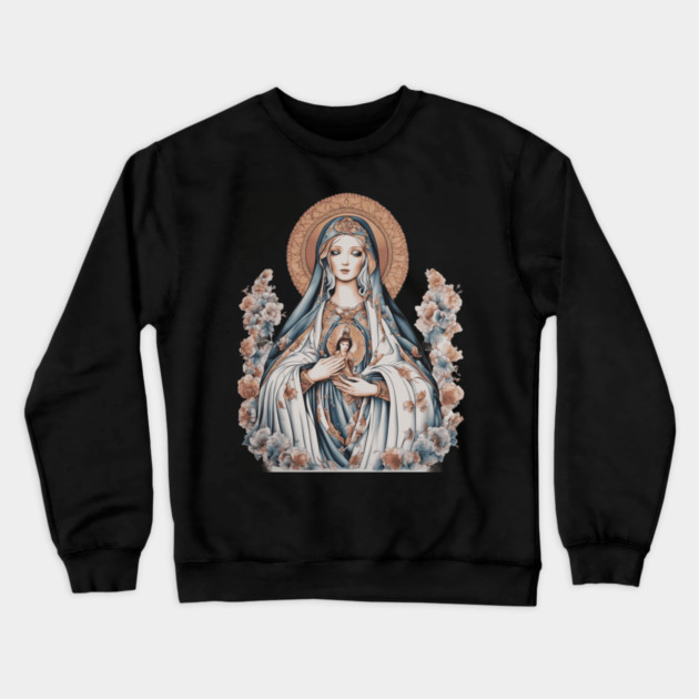 Madre De Dios Crewneck Sweatshirt by animegirlnft