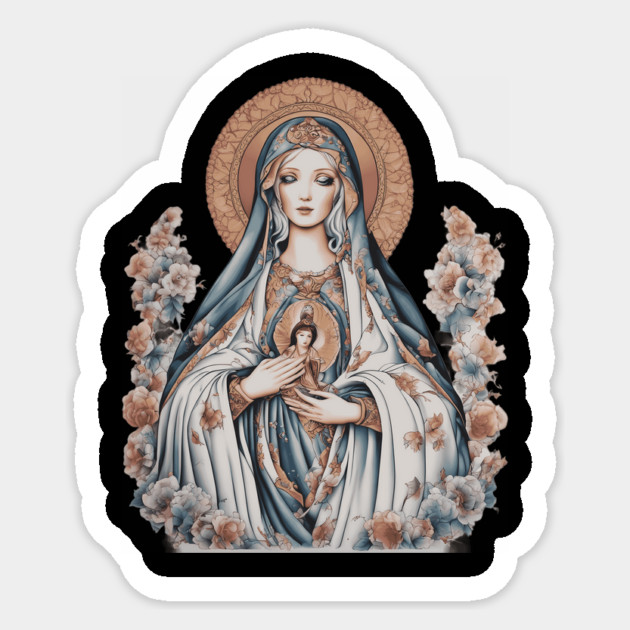 Madre De Dios Sticker by animegirlnft