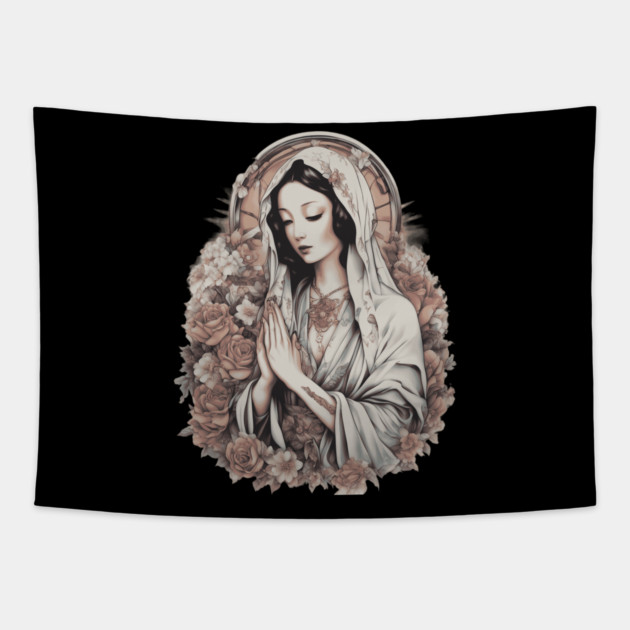 Mary Magdalene Tapestry by animegirlnft