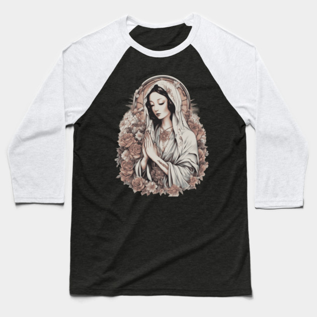 Mary Magdalene Baseball T-Shirt by animegirlnft