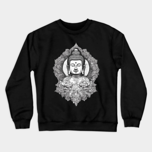 Bodhisattva Crewneck Sweatshirt by animegirlnft