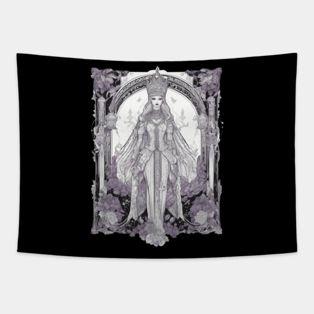 Fortune Teller Tapestry by animegirlnft
