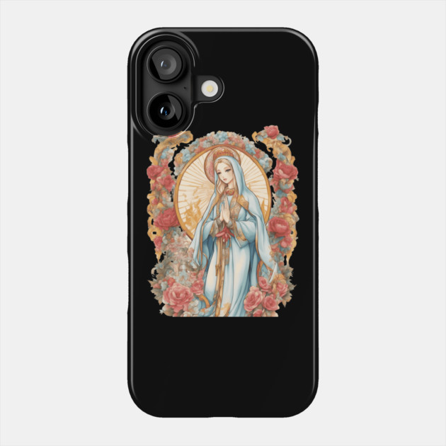 Saint Mary Phone Case by animegirlnft