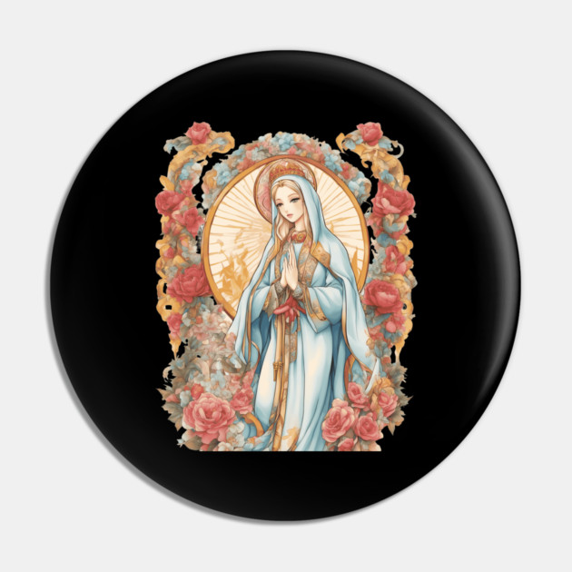 Saint Mary Pin by animegirlnft