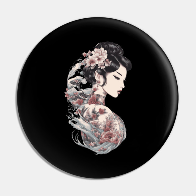 Feminine Energy Pin by animegirlnft